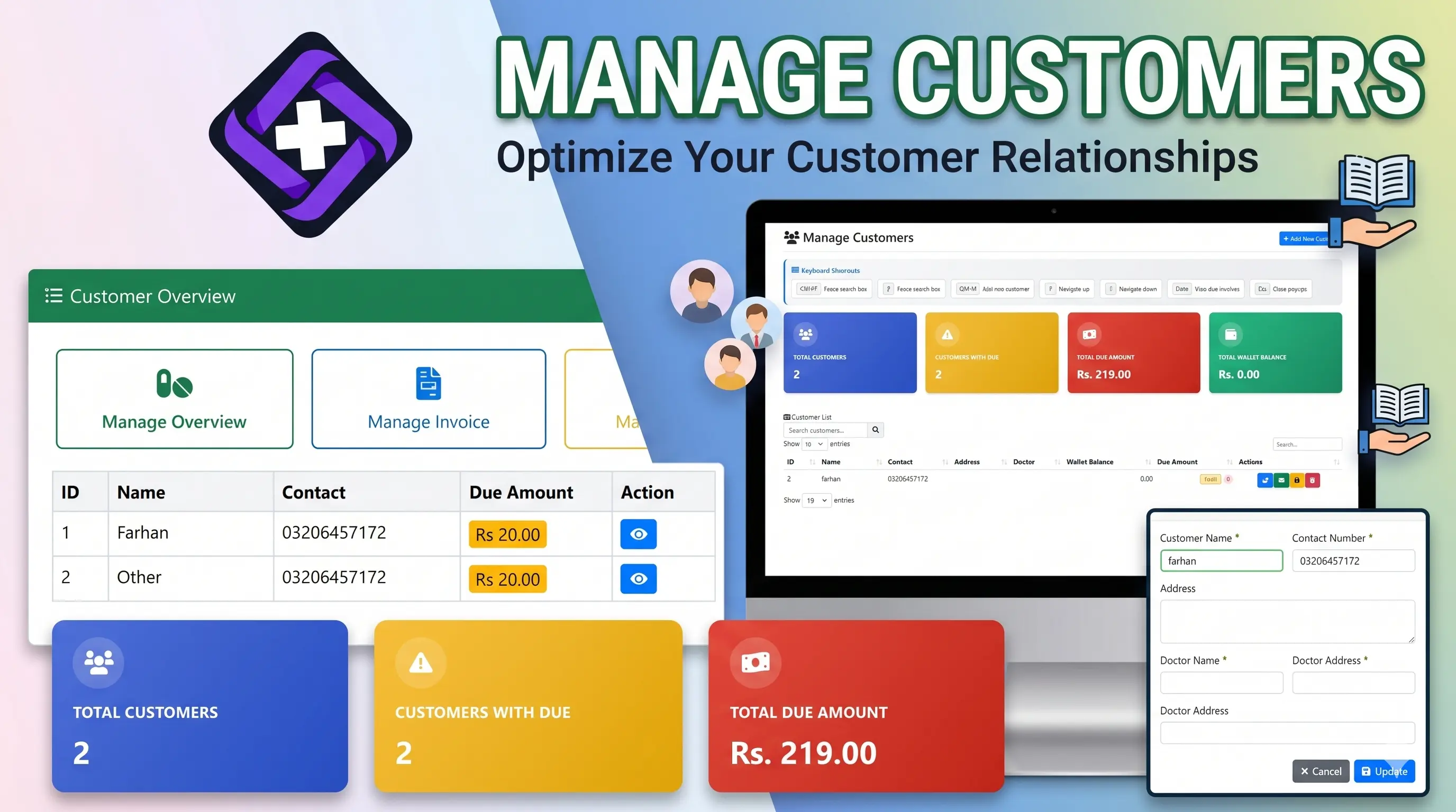 Ultimate Guide: How to Manage Customers and Pharmacy Ledger in PharNix